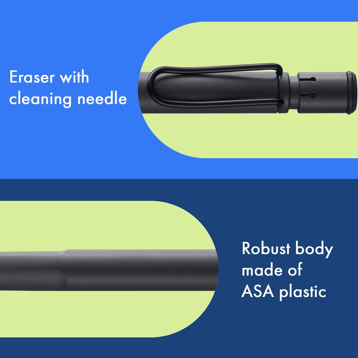 LAMY safari umbra - Mechanical Pencil with ergonomic grip & body made of robust ASA plastic - ideal