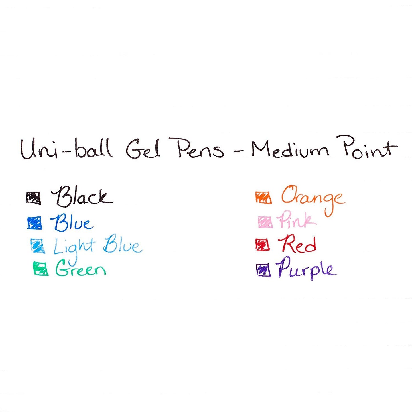 Uni-ball 207 Retractable Gel Pens, Medium Point (0.7mm), Black, 16 Count, Packing may Vary