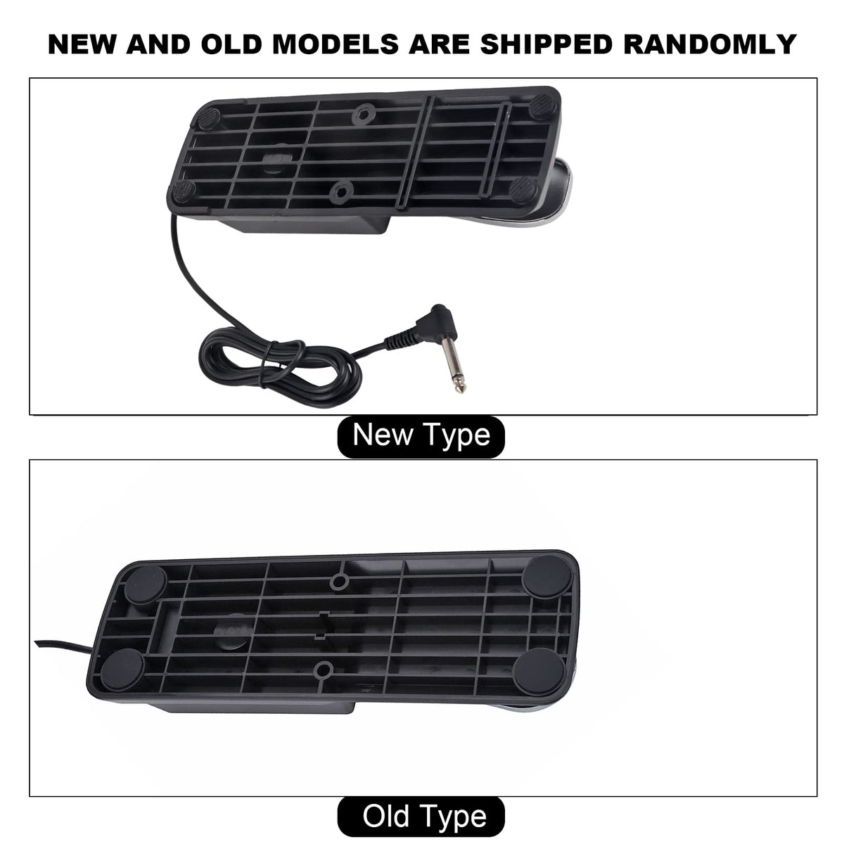 Keyboard Sustain Pedal, Universal Digital Piano Foot Pedal with Non-slip Bottom for Keyboards