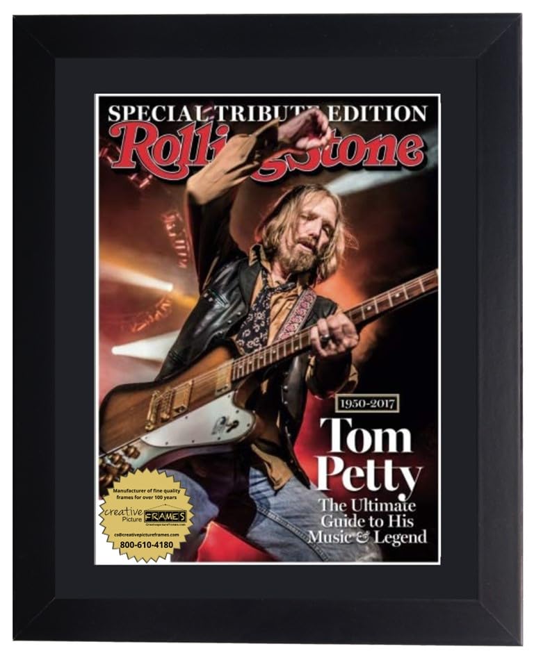 Creative Picture Frames 10x12 Collector’s Edition Rolling Stones Magazine Frame, Displays Early