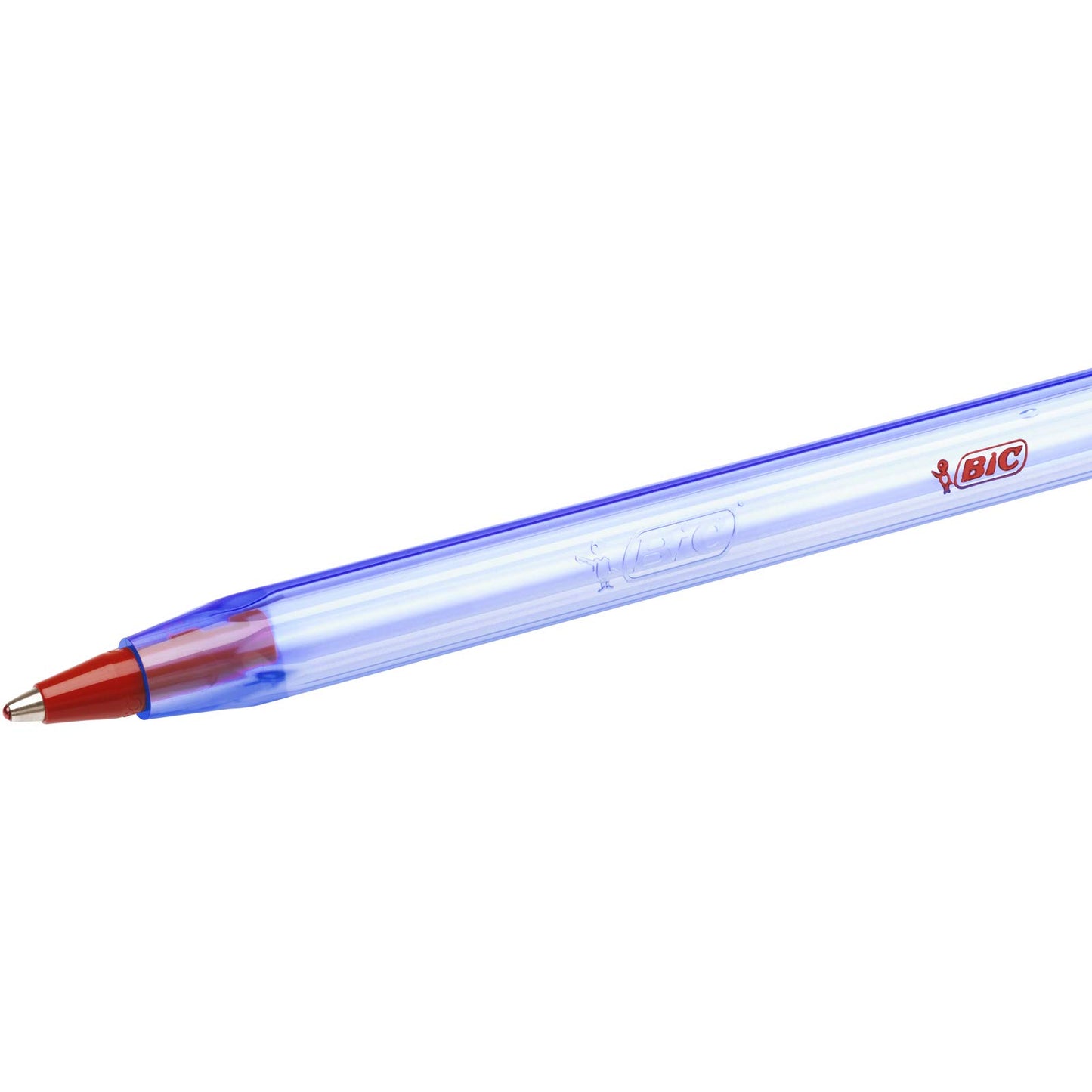 Bic Cristal Soft Ballpoint Pen 0.4 MM Pack of 50 Red