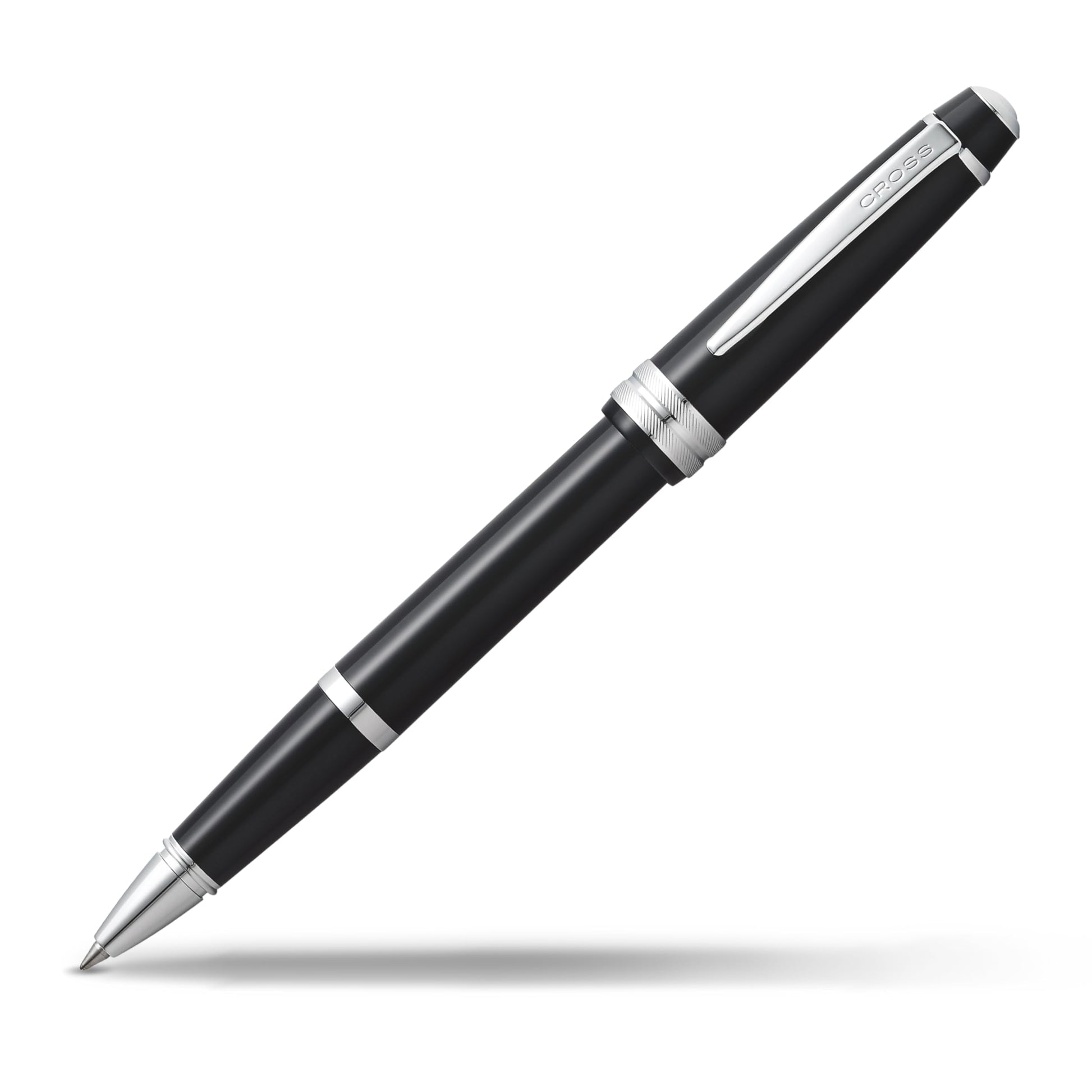 Cross Bailey Light Rollerball Pen, Glossy Black, Medium Point, Black Ink