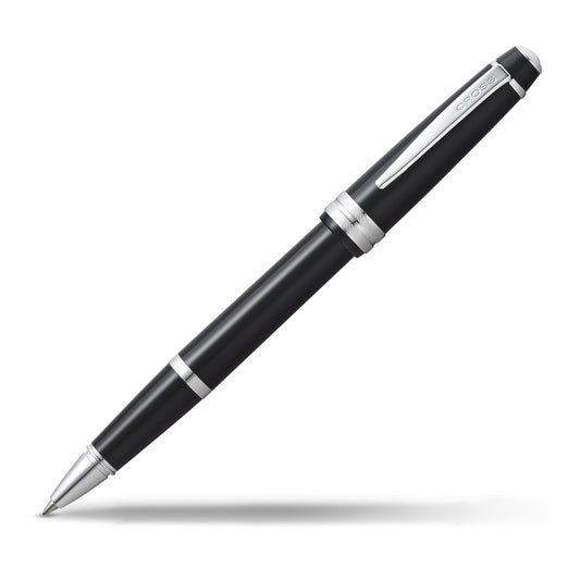 Cross Bailey Light Rollerball Pen, Glossy Black, Medium Point, Black Ink