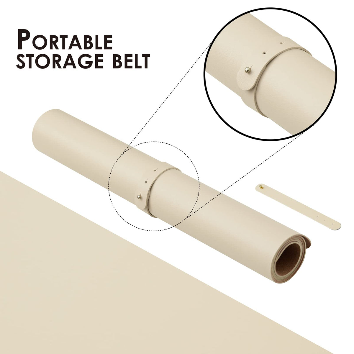 Cork Desk Mat - Dual-Sided Desk Pad for Office and Home - Desk Organization and Accessories - Ideal