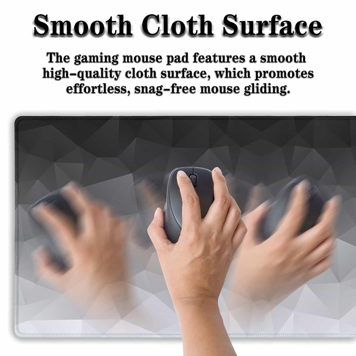 Samgula Computer Desk Mat XXL Mousepad Big Mouse Pad Gaming Desk Mats Office Pad Non-Slip Rubber
