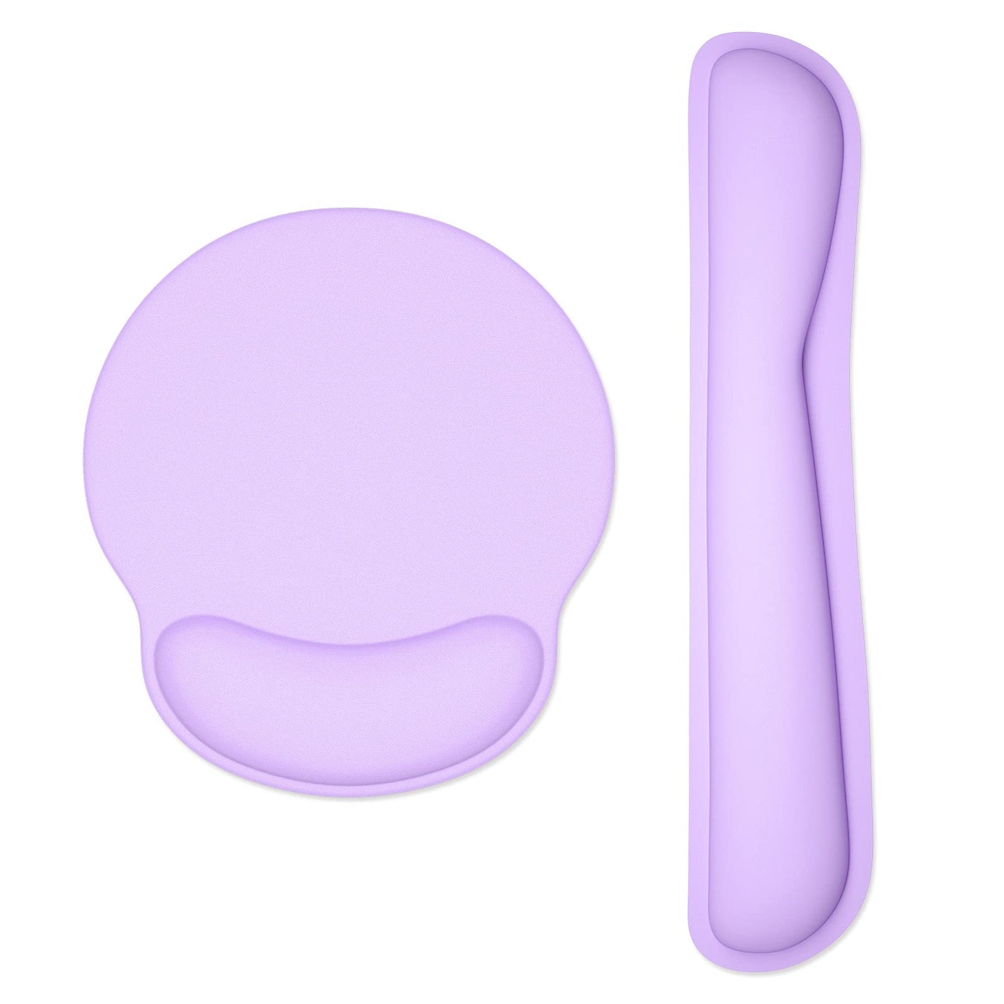 Dapesuom Keyboard Wrist Rest and Mouse Pad with Wrist Support, Cute Memory Foam Cushion for