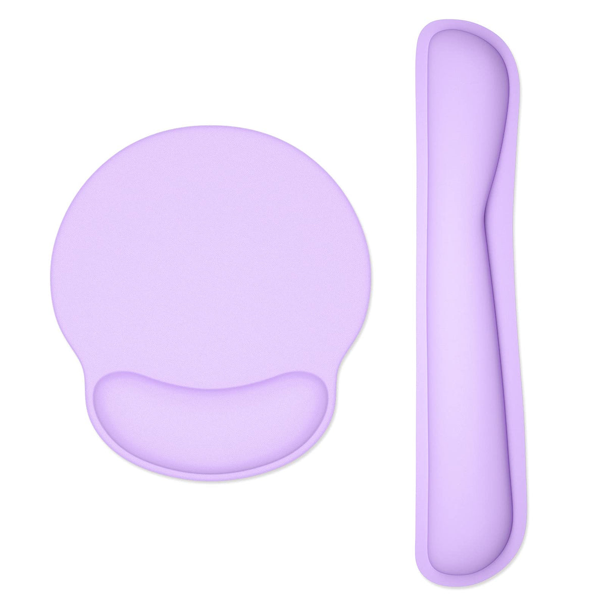 Dapesuom Keyboard Wrist Rest and Mouse Pad with Wrist Support, Cute Memory Foam Cushion for