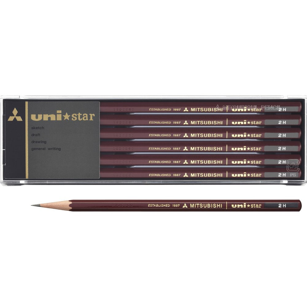 Mitsubishi Pencil pencil UNISTER hardness 2H US2H