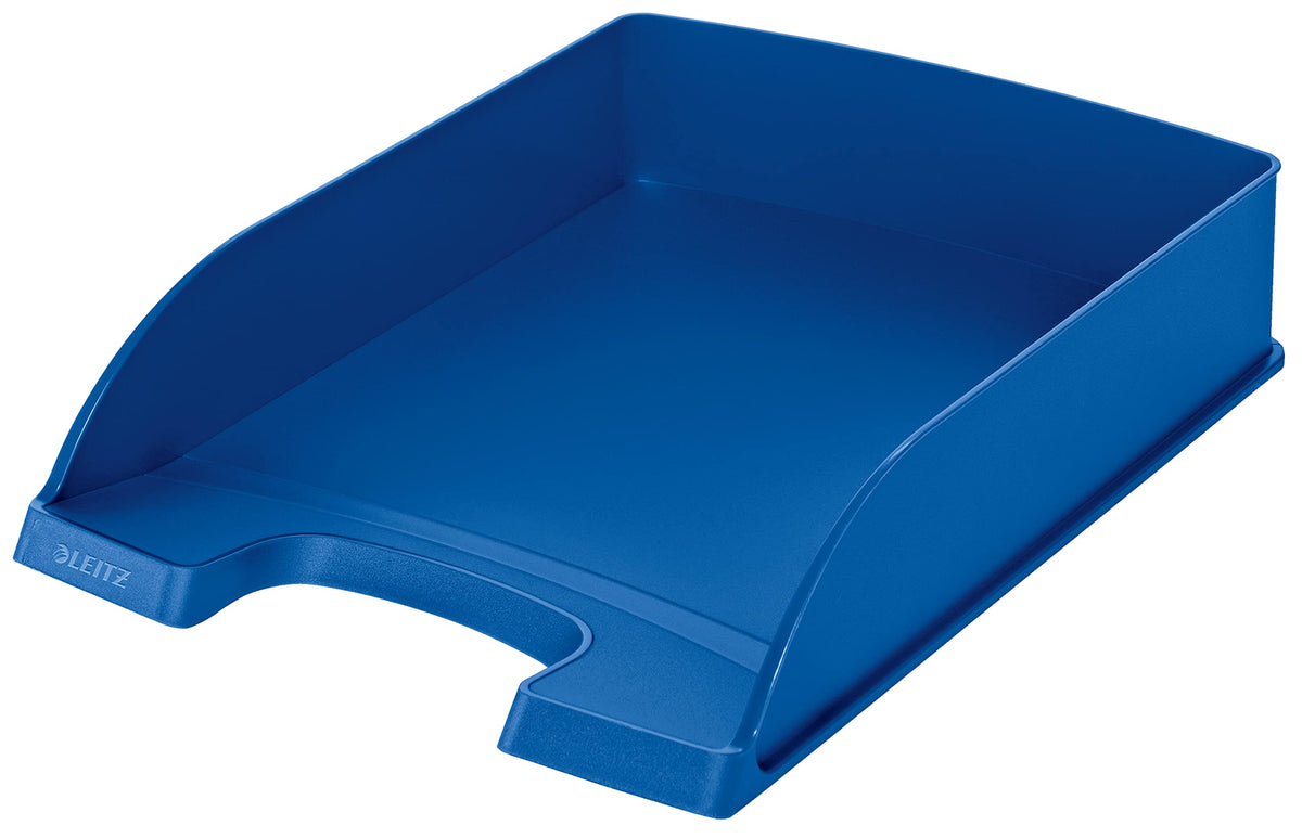 Leitz A4 Letter Tray, Blue, Plus Range, 52270035