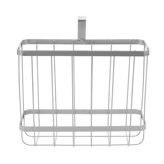 YBM HOME Over-The-Tank Toilet Magazine Holder and Newspaper Organizer Bin, Metal Standing Rack for