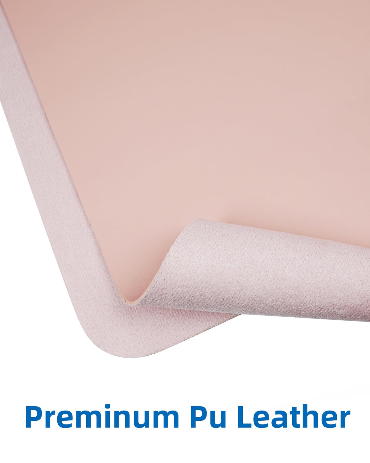 Makeup Mat for Vanity, PU Leather Desk Pad Blotter,Waterproof & Oilproof Desk Protector, Easy Clean