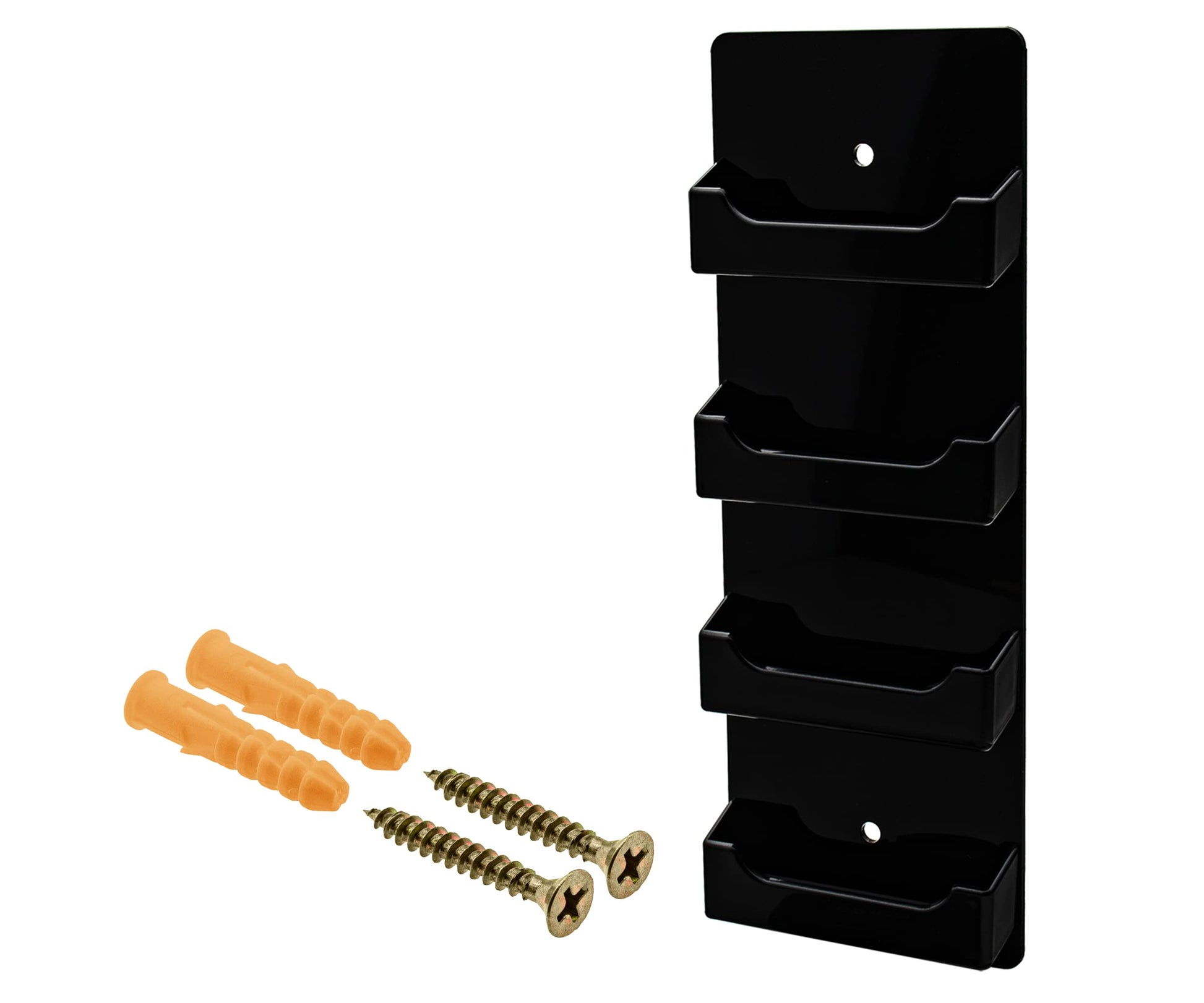 Marketing Holders Wall Business Card Holder with Hanging Hardware for 3.5" x 2" Contact and