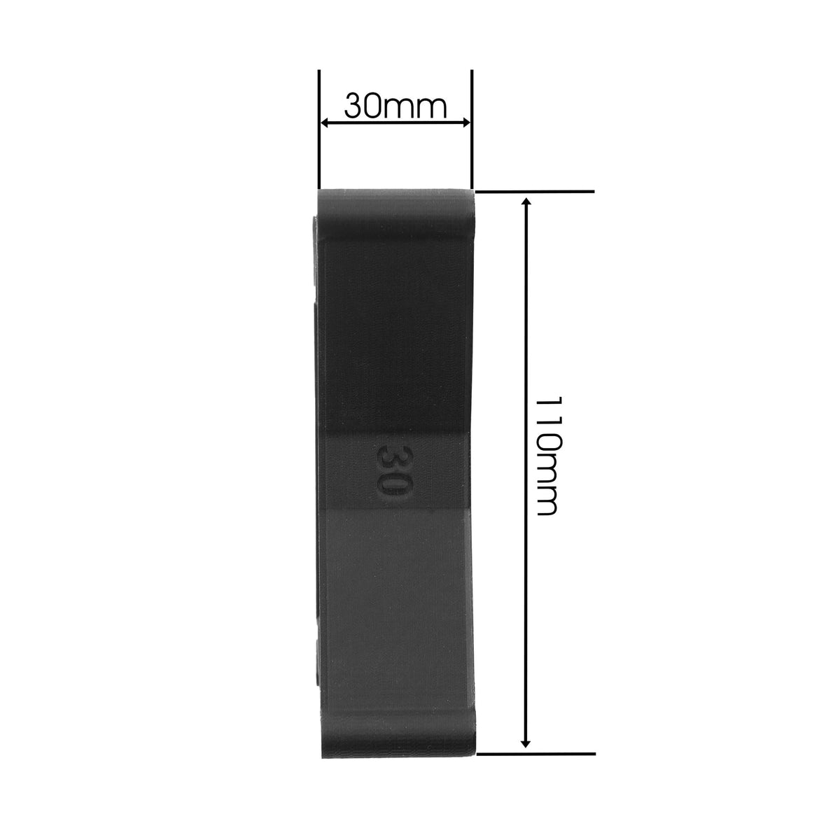 3IDEE Universal VESA Spacer Compatible with Many Samsung, HP, MSI Monitors (Samsung Odyssey G95C &