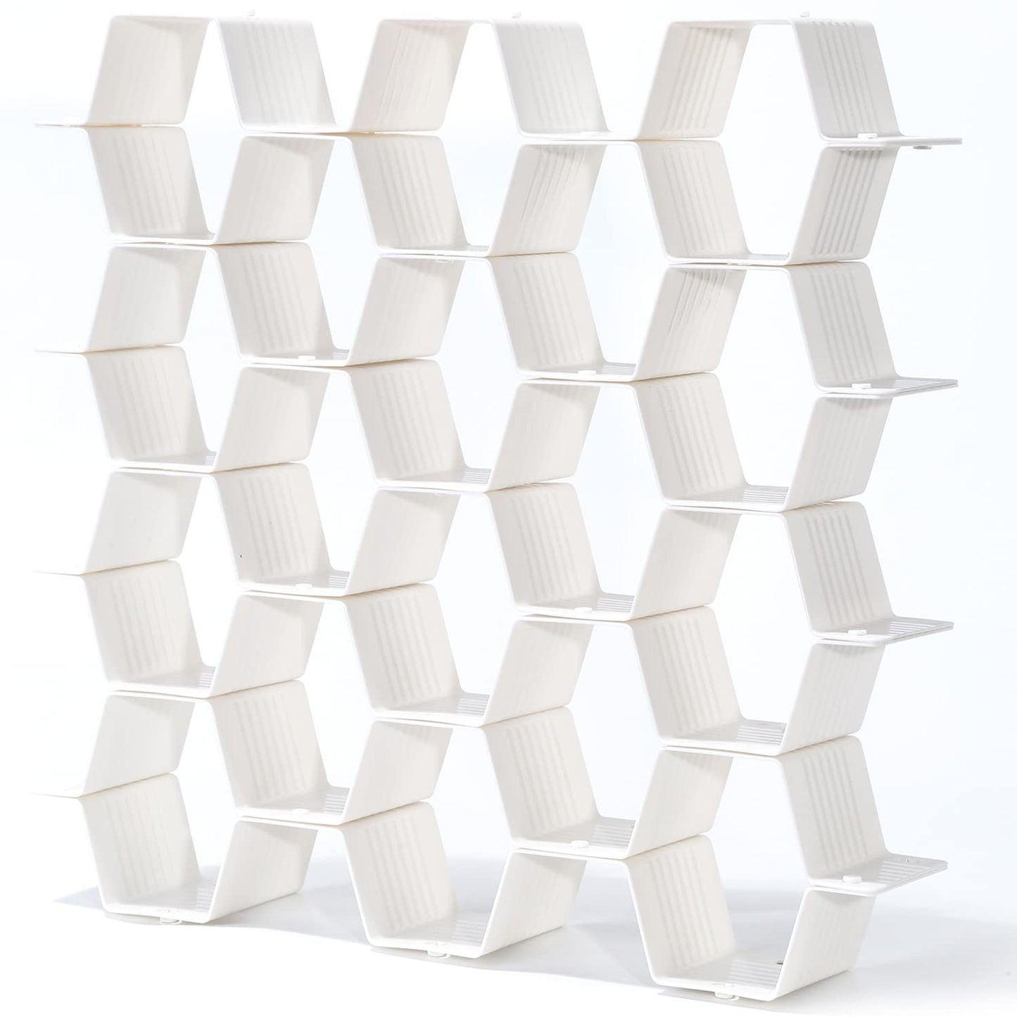 Natzerat Honeycomb drawer organizer and divider, underwear, socks, tie sorter, office supplies and