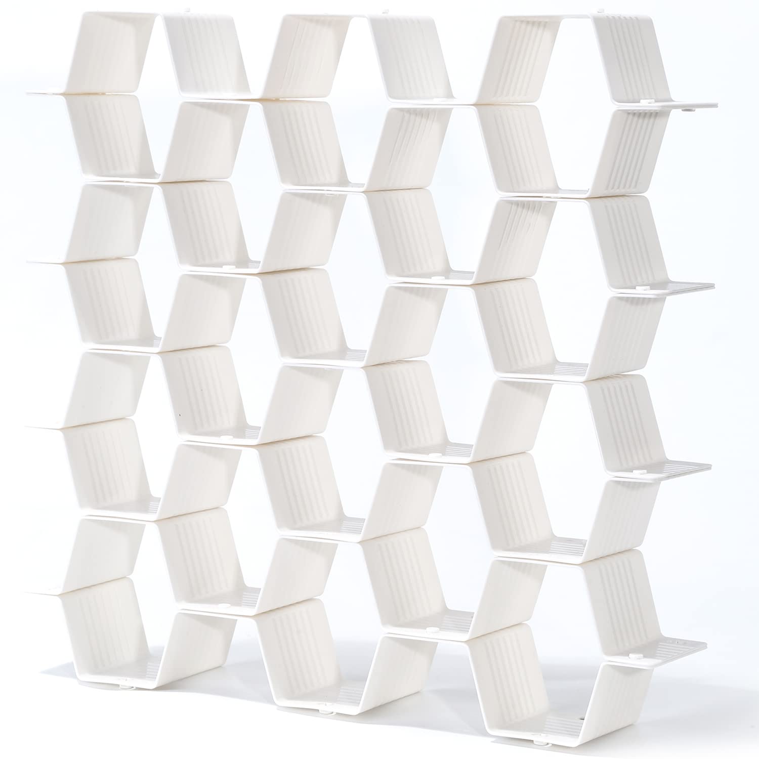 Natzerat Honeycomb drawer organizer and divider, underwear, socks, tie sorter, office supplies and