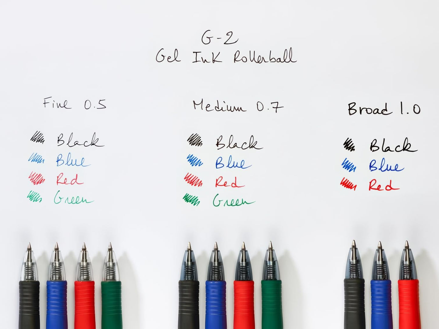 Pilot G205 Retractable Gel Rollerball 0.5 mm Tip (Single Pen) - Black