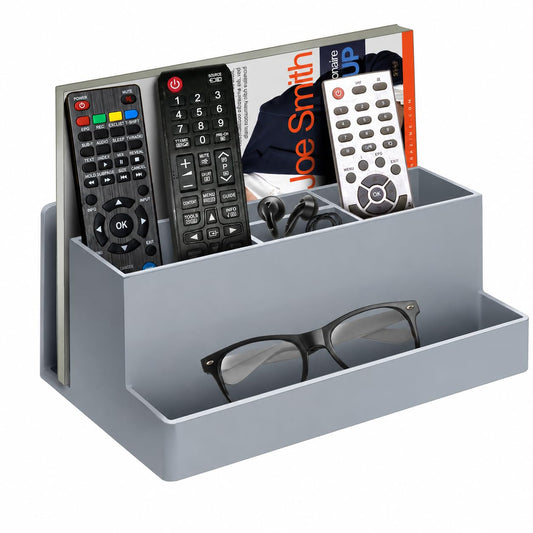 Acrimet Desktop Organizer - Multi Organizer Caddy Holder for Office, Home and School use (Plastic)
