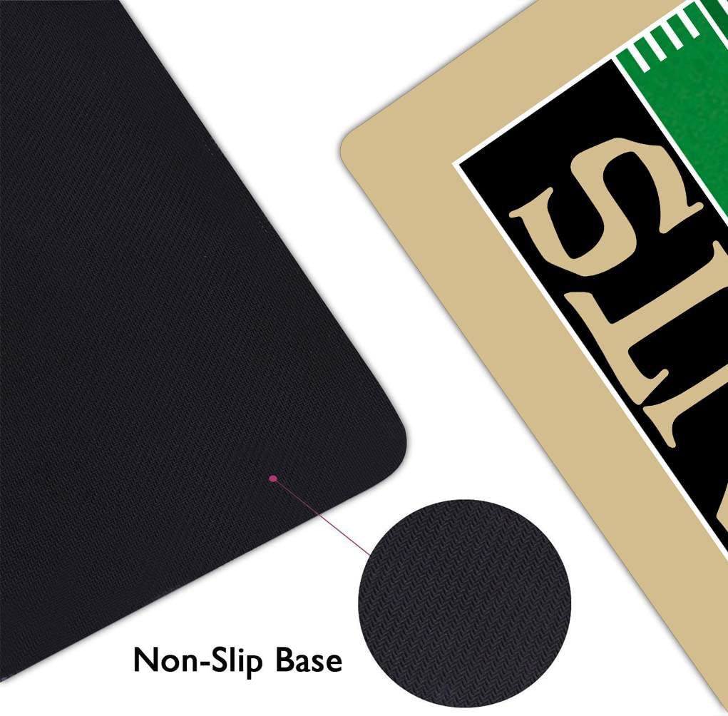 Large Gaming Mouse Pad, Mousepad with Non-Slip Rubber Base for Laptop Computer Desktop