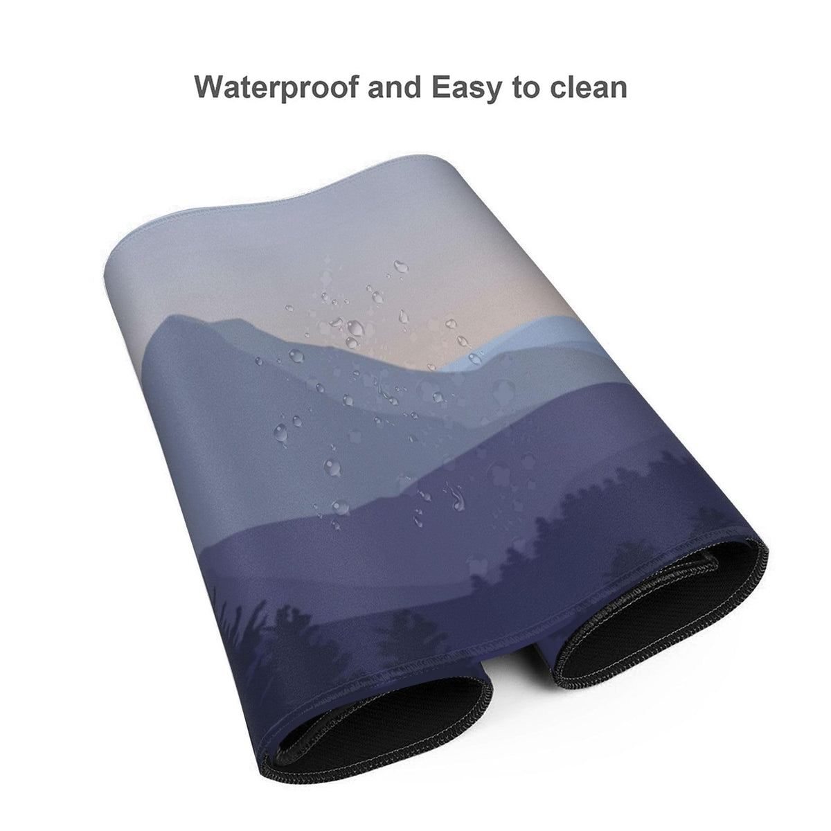 BEYIMEN Forest Background Pattern Gaming Mouse Pad, 35.4 x 15.7 in