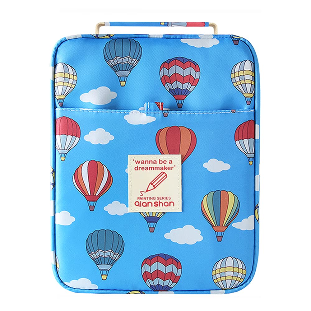 Pencil Case Holder Slot with Zipper Closure Large Capacity Pen Organizer