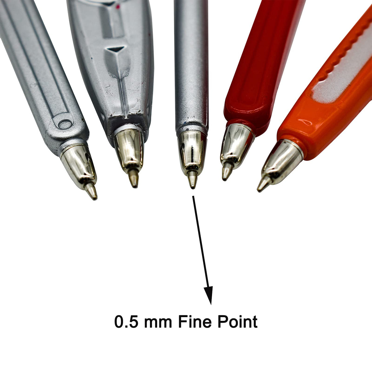 Maydahui 20 PCS Hardware Hand Tool Ballpoint Pens 0.5 mm Black ink