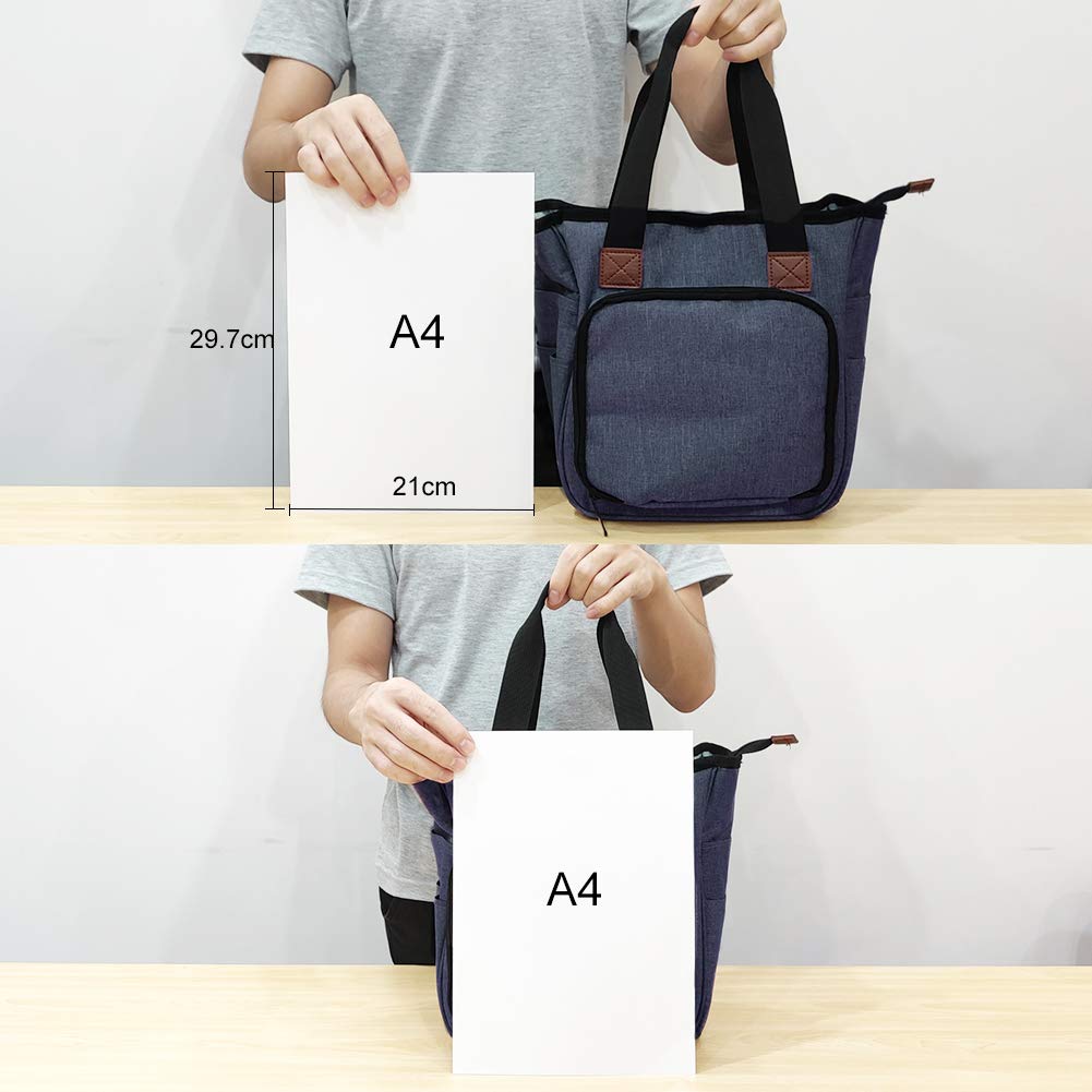 SumDirect Yarn Bag, Knitting Organizer Tote Bag Portable Storage Bag for Yarns, Carrying Projects