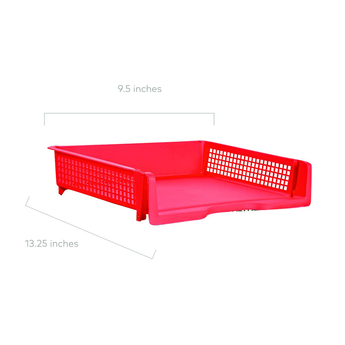 Fun Express Paper Organizer Stackable Plastic Trays 6 Pack