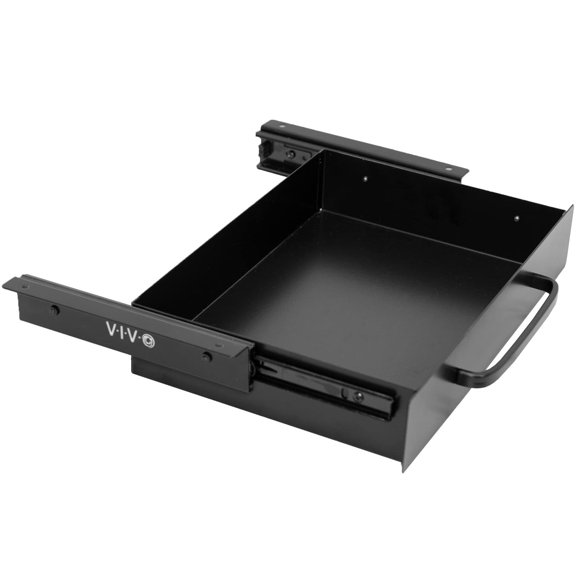VIVO Black 13 x 9 in Under Desk Storage Drawer, DESK-DR1H-B