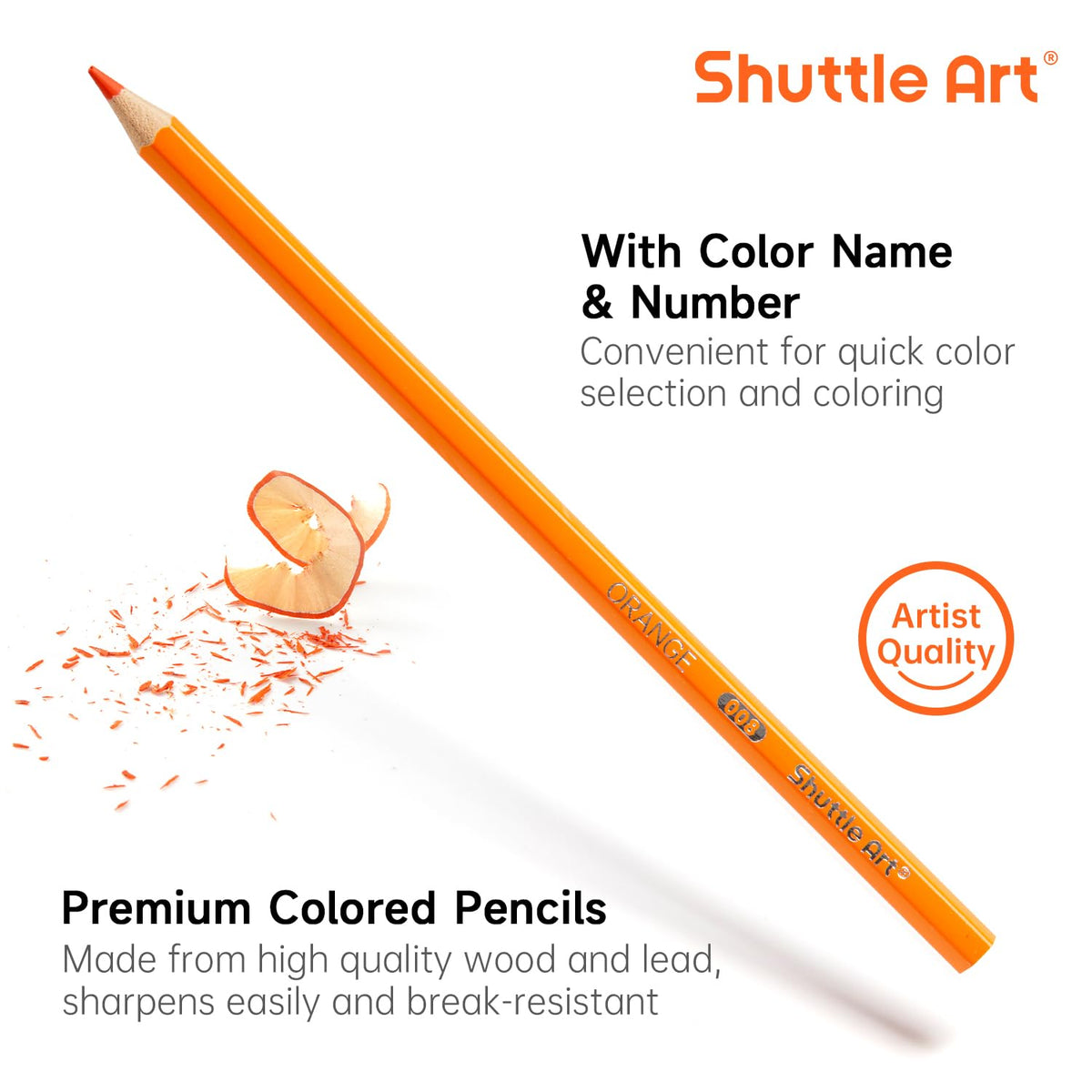 Shuttle Art 720 Colored Pencils Bulk, 12 Vibrant Colors, Pack of 60, Pre-sharpened Coloring