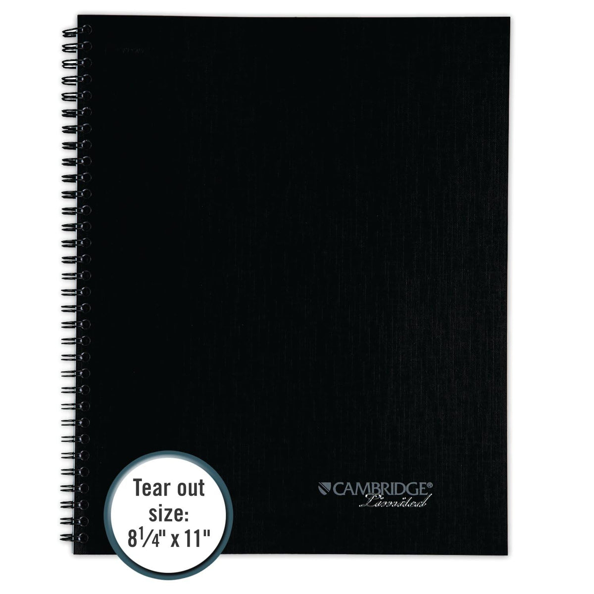 Cambridge Business Notebook, Action Planner, Legal Ruled Paper, 8-1/2" x 11", 80 Sheets, Flexible