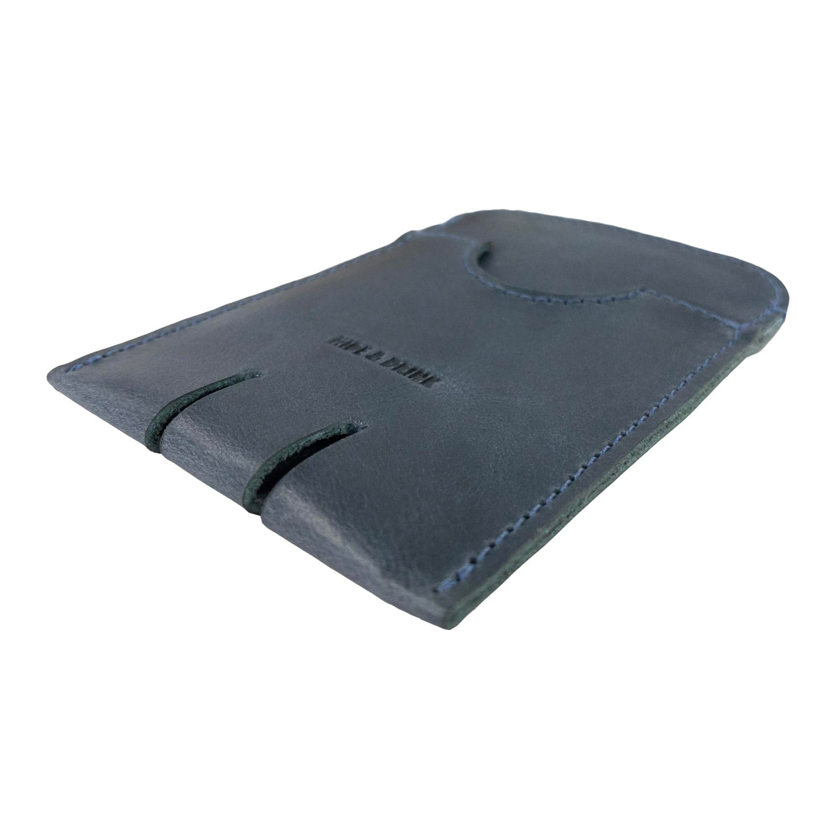Hide & Drink, Business Push Card Holder, Minimalist Cash Organizer Handmade from Full Grain Leather