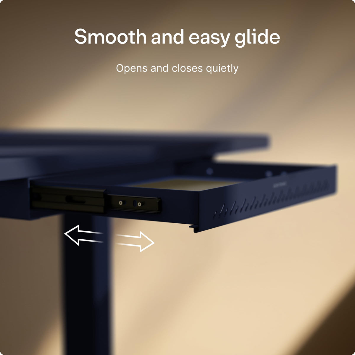 Desktronic Under Desk Drawer — Hidden Under-Desk Storage Organizer, Easy Install, Large Capacity