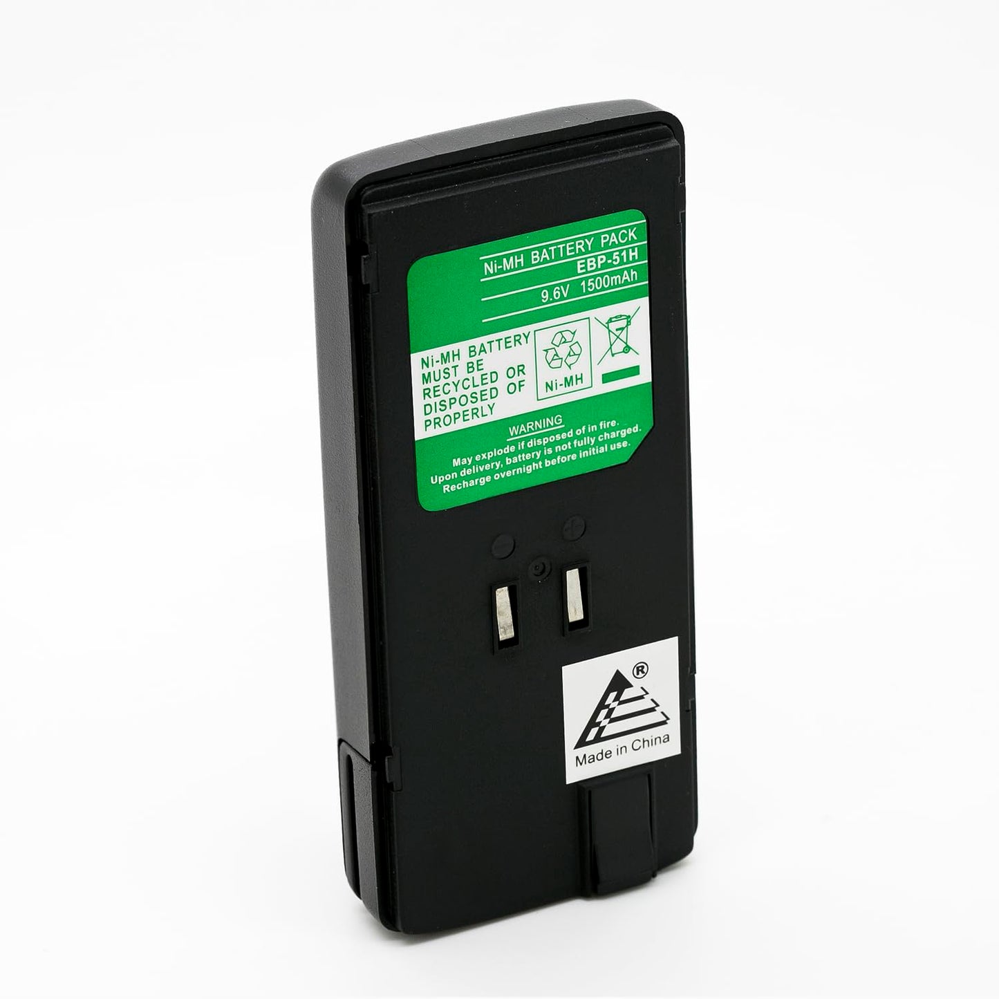 ExpertPower® 9.6V 1500mAh NiMH Replacement Battery for Alinco EBP-48, EBP-48N, EBP-51, EBP-51N