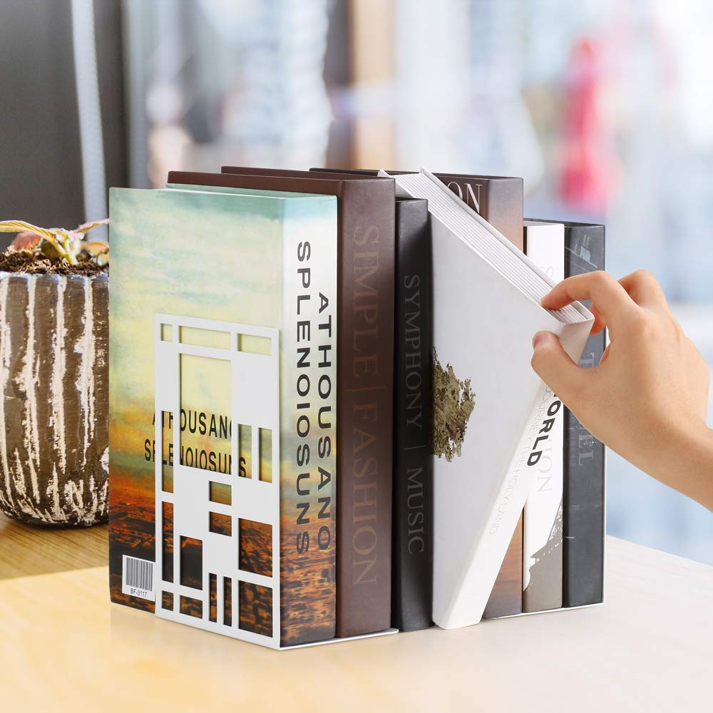 Book Ends,Bookends,Book Ends for Shelves,Bookends for Heavy Books