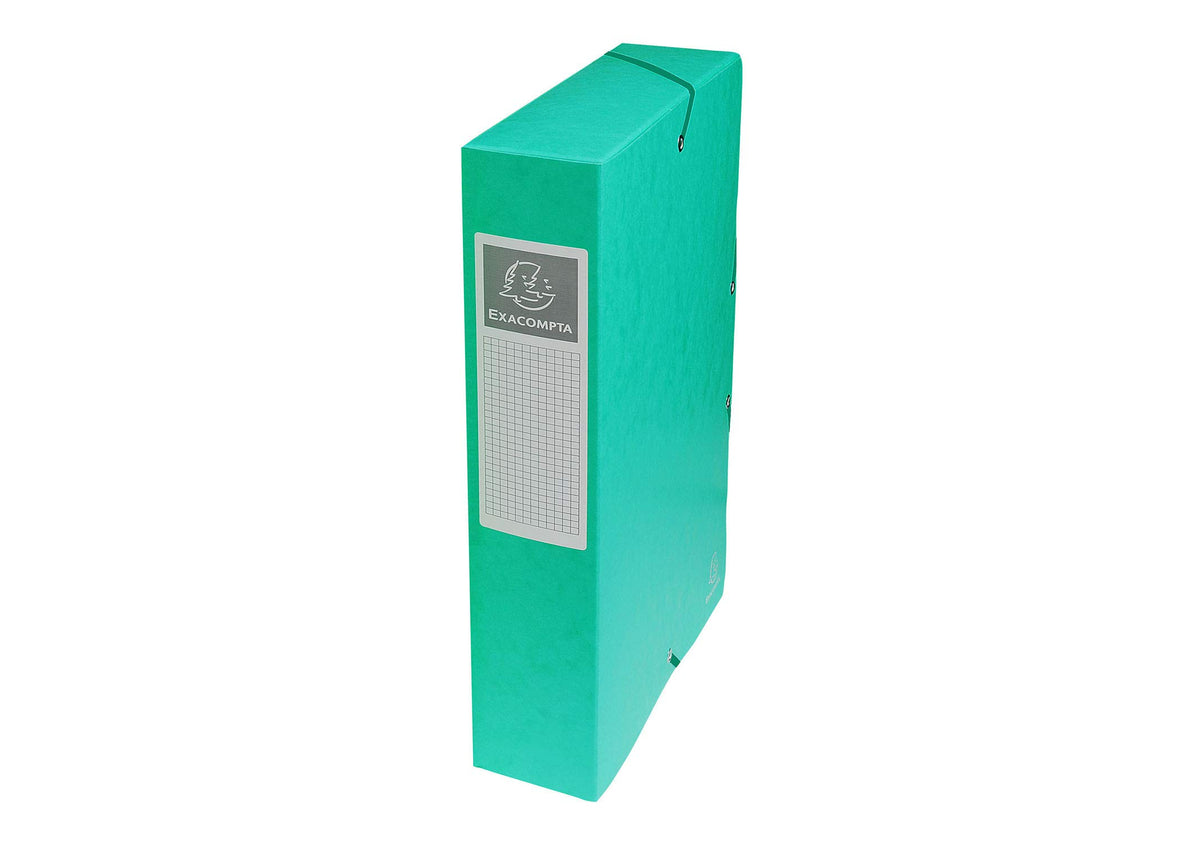 Exacompta - Ref 50603E - Pressboard Filing Box - 250 x 330mm in Size, Suitable for Holding A4