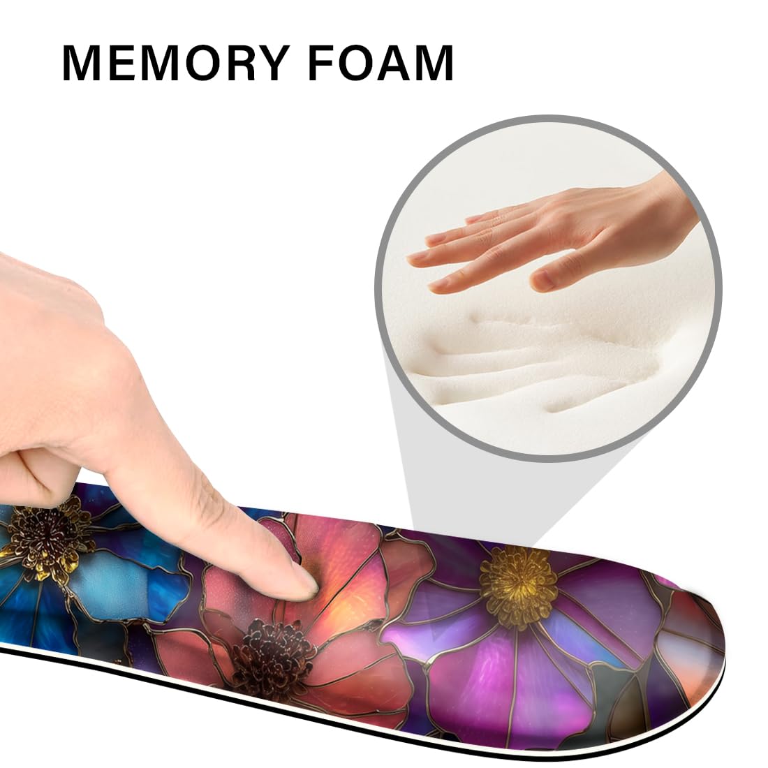 Desk Pad and Keyboard Wrist Rest, Large Mouse Pad + Keyboard Pad+Mouse Wrist Support, Non-Slip Desk