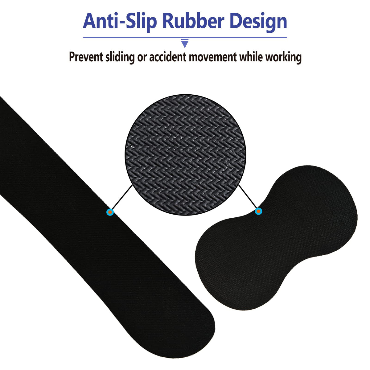 ARTSO Keyboard Wrist Rest Mouse Pad Wrist Support Ergonomic, Memory Foam 4 in 1 Mousepad Non-Slip