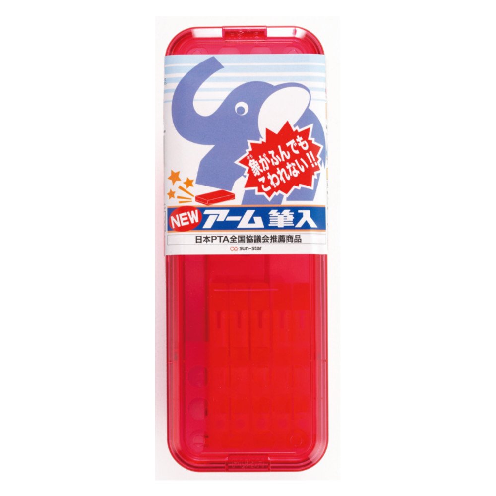 SUN-STAR New Arm Pen Case Red S1000705 (Japan Import)