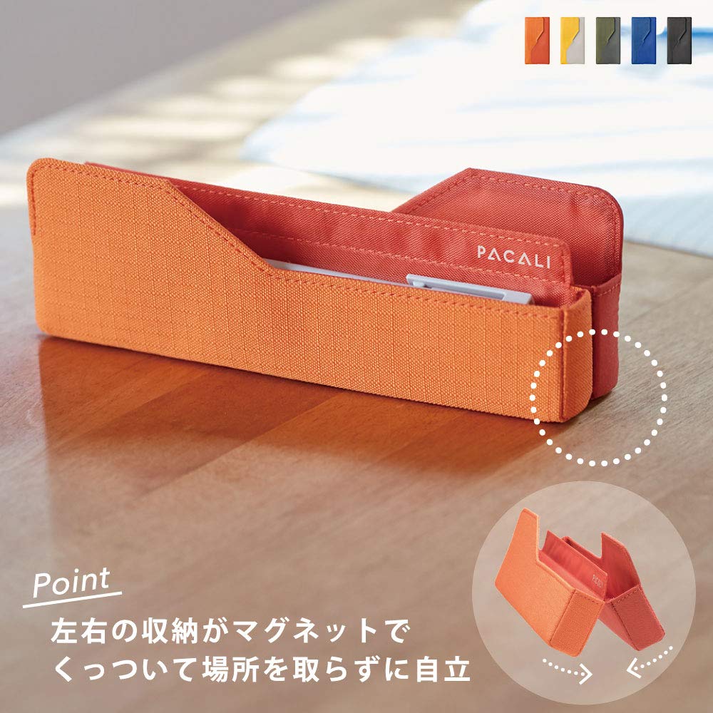 King Jim 2150W-001 Pakari Yokoyoki, Wide Type, Orange