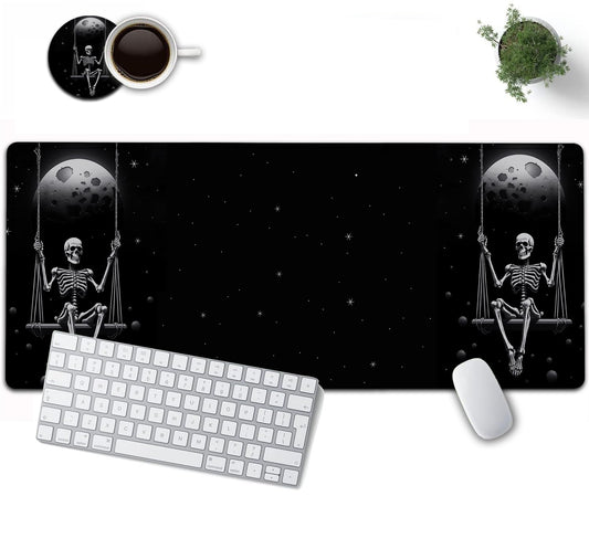 Large Mouse Pad, 31.5 x 11.8in Extended Gaming Mouse Pad with Stitched Edges,XXL Mousepad Protector