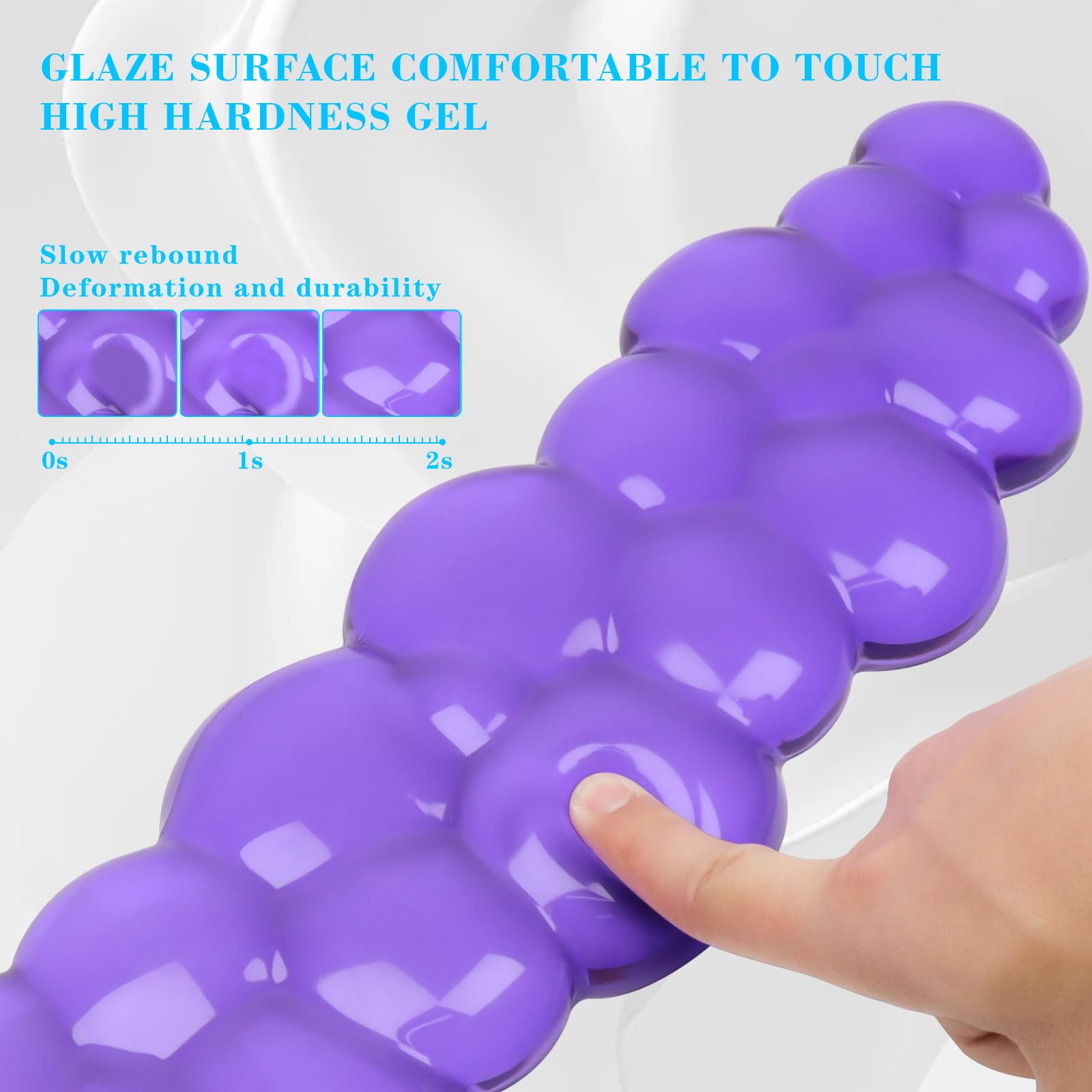 Gel Cloud Keyboard and Mouse Wrist Rest, Cute Wrist Support and Arm Support Keyboard Rest for