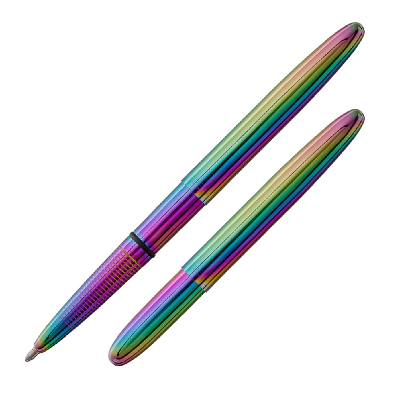 Fisher Space Pen Supernova Rainbow Titanium Nitride Ballpoint Bullet Pen