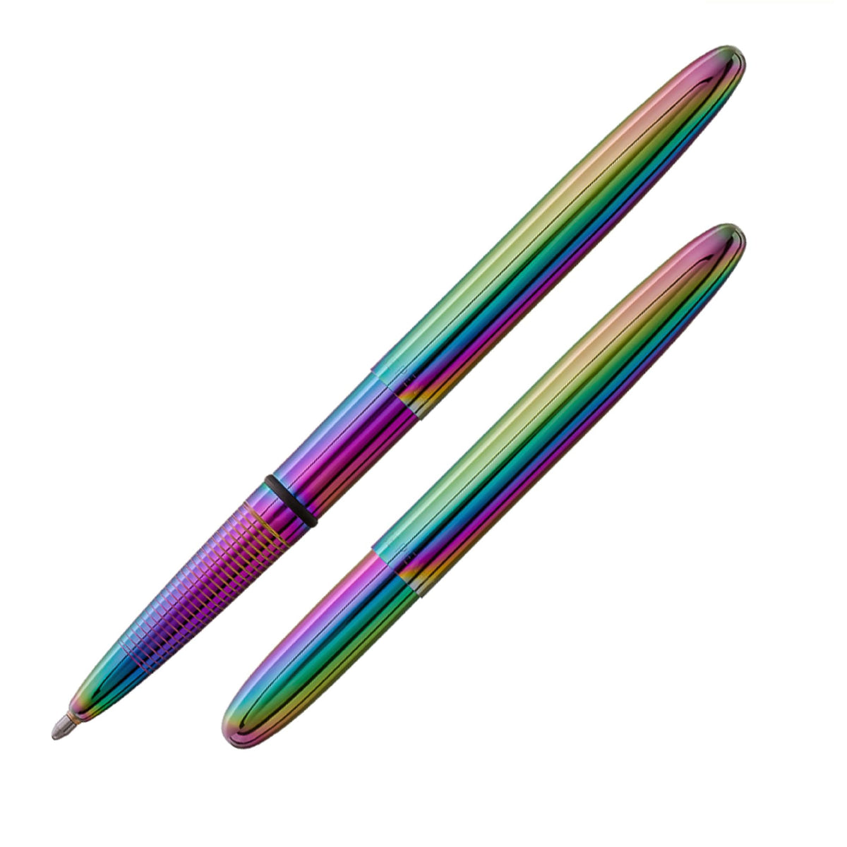 Fisher Space Pen Supernova Rainbow Titanium Nitride Ballpoint Bullet Pen