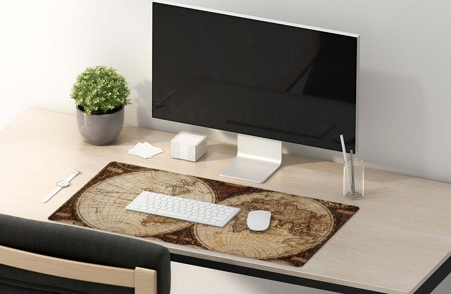 SSOIU Extended Gaming Mouse Pad XXL ArtSo Large Keyboard Mat Long Mousepad Desk Decor Writing Pad