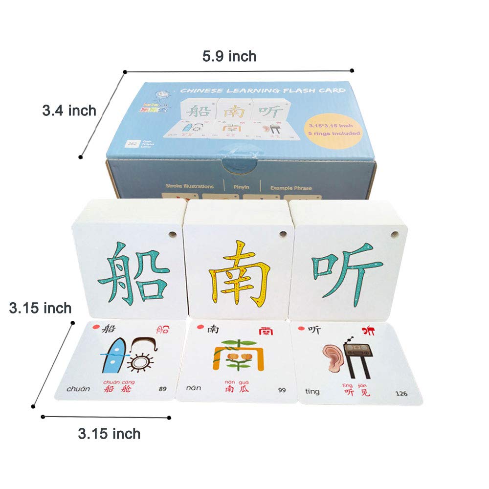 LELEYU Hieroglyphic Pictograph Symbols Chinese Alphabet Learning Color Flash Memory Cards Mandarin