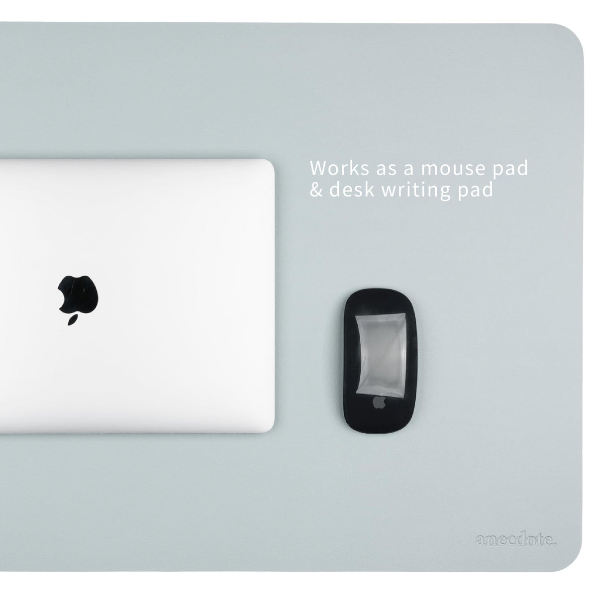 Anecdote Office Desk Pad Mat, Large Keyboard & Mouse Pad, Home Desk Blotter