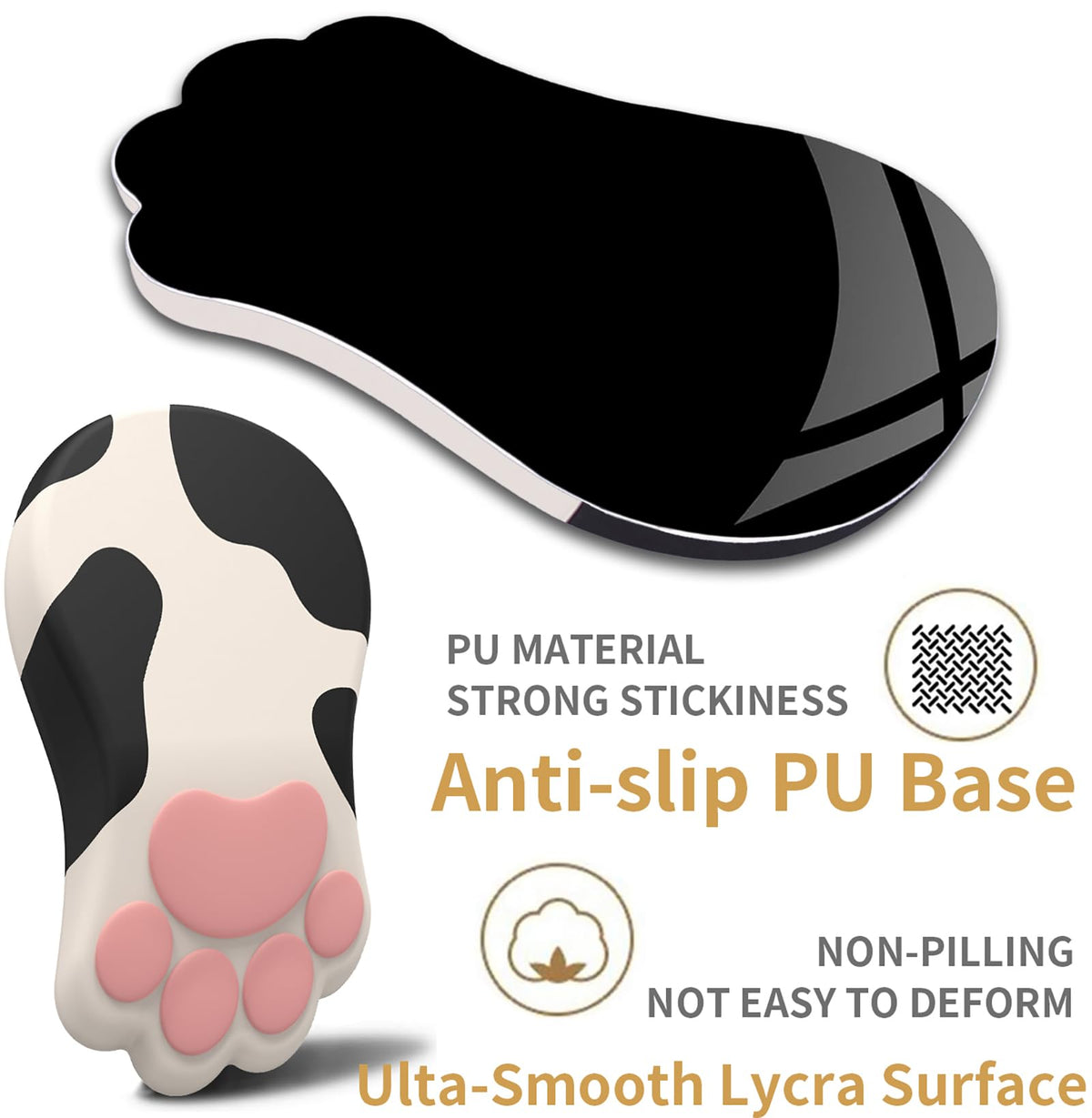 L-SPOUTTO Ergonomic Mouse Pad with Wrist Rest,Cute Mouse Pad Wrist Support
