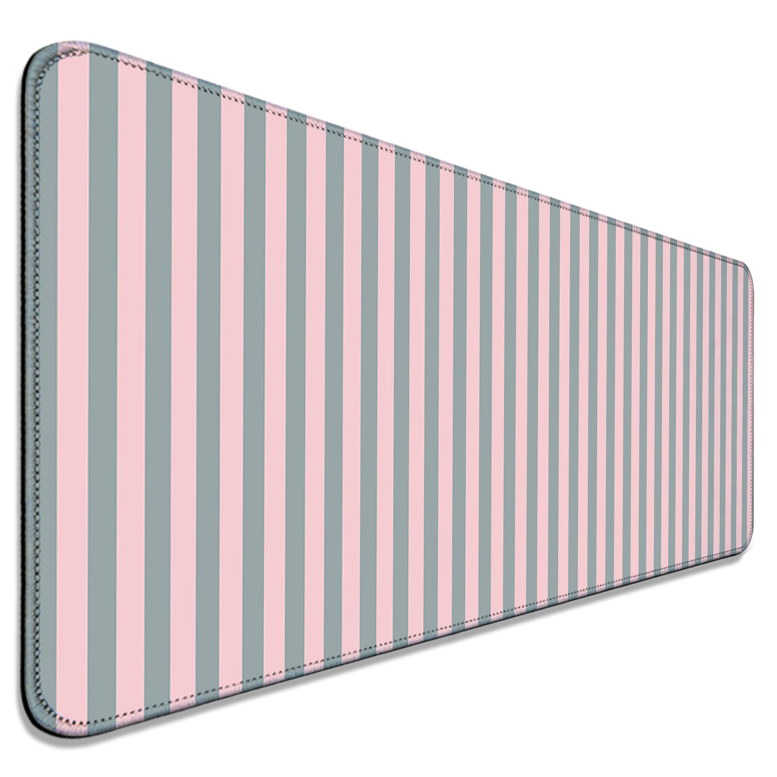 AYKDTFN Stripe Large Mouse Pad, Extended Desk Mat for Gaming, Office & Home