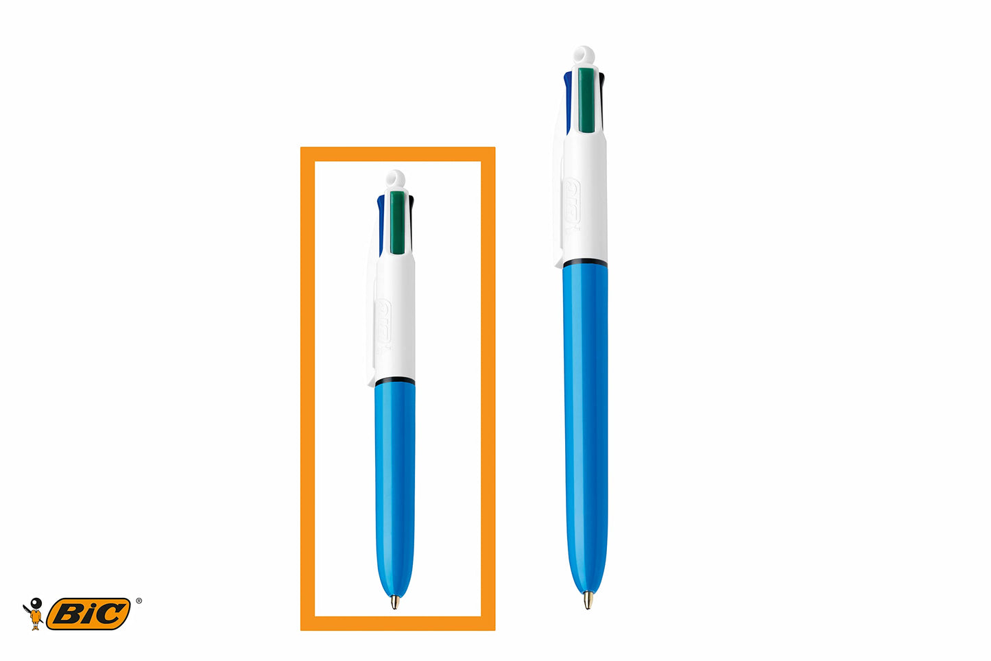 Bic 4 Colours Mini Ballpoint Pen 1 Pack