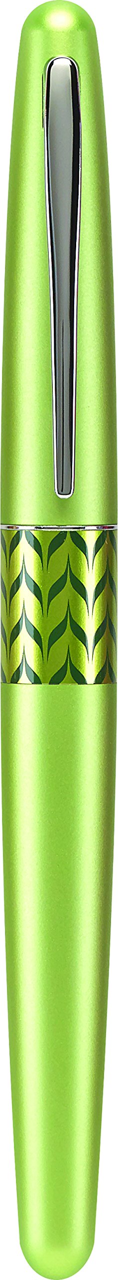 PILOT MR Retro Pop Collection Fountain Pen in Gift Box, Green Barrel with Marble Accent, Medium